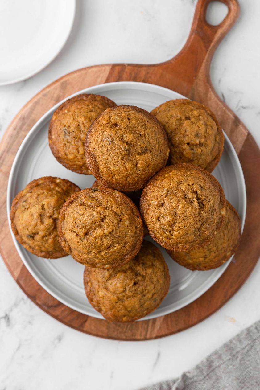 Pumpkin Banana Muffins