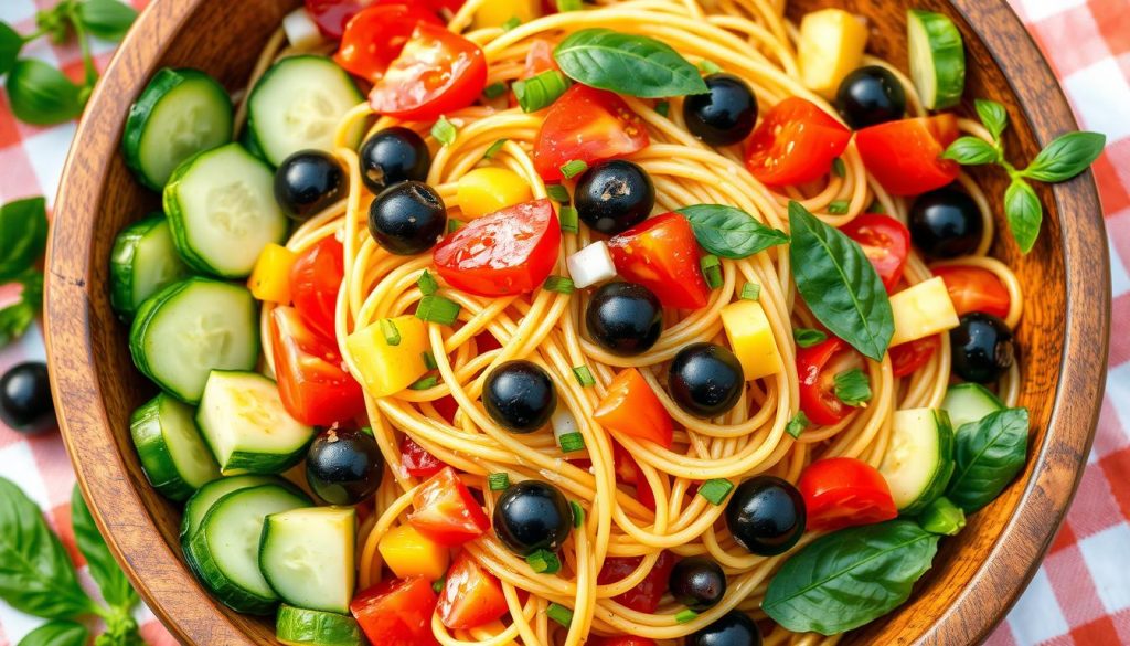 California Spaghetti Pasta Salad